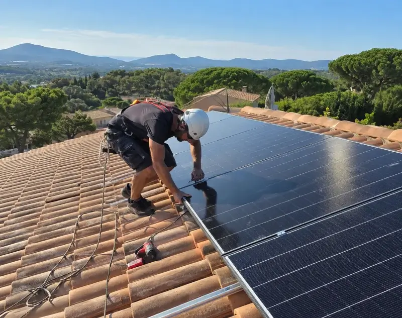 Installateur panneaux solaires Suze-la-Rousse — pose photovoltaïque sur toiture
