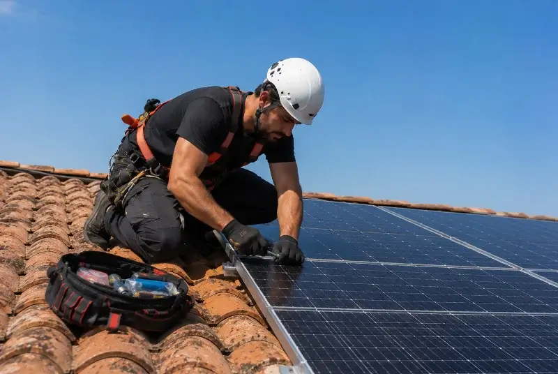 Maintenance et monitoring de panneaux solaires à Suze-la-Rousse